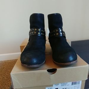 WOMENS UGG BOOTS SIZE 8.5 BLACK